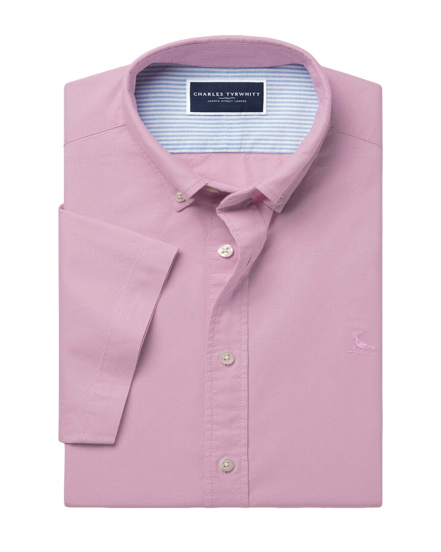 Charles Tyrwhitt Stretch Washed Oxford Shirt