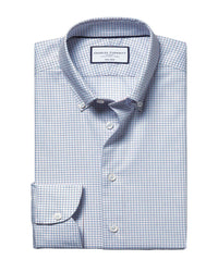 Charles Tyrwhitt Non-Iron Pinpoint Wool Oxford Shirt