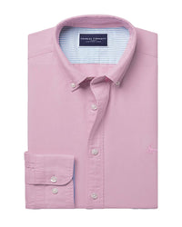 Charles Tyrwhitt Stretch Washed Wool Oxford Shirt