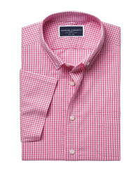 Charles Tyrwhitt Non-Iron Stretch Check Wool Shirt