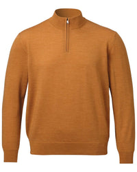 Charles Tyrwhitt Merino Wool Zip Neck Sweater