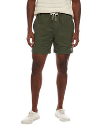 Slate & Stone Drawstring Relaxed Linen-Blend Short