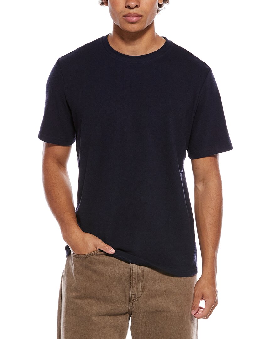Slate & Stone Slate & Stone Textured Knit Crewneck T-Shirt