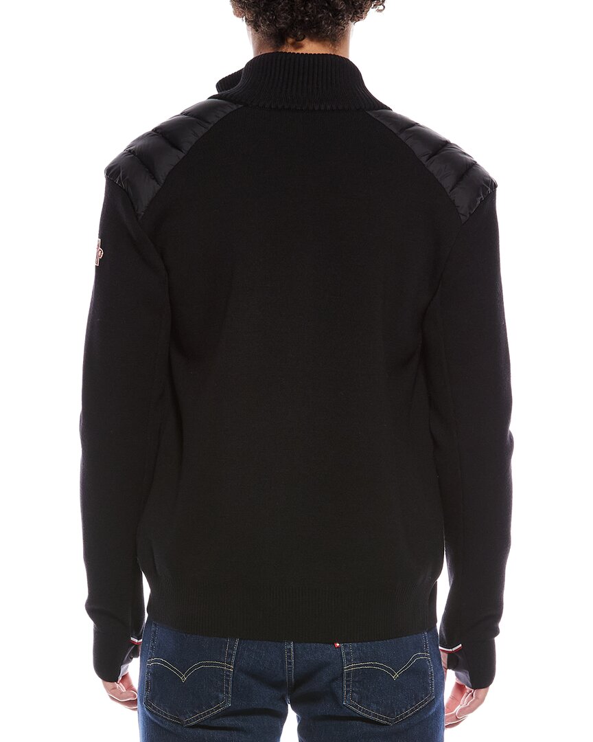 Moncler Knit Wool-Blend Jacket