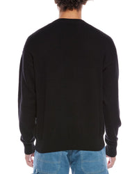 Palm Angels Wool & Cashmere-Blend Crewneck Sweater