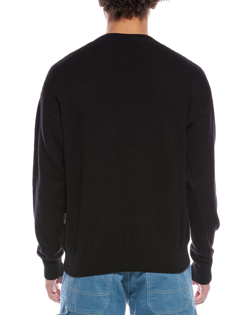 Palm Angels Wool & Cashmere-Blend Crewneck Sweater