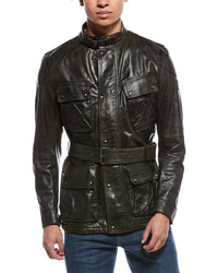 Belstaff Belstaff Legacy Trialmaster Leather Panther Jacket