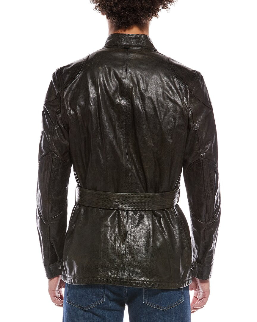 Belstaff Belstaff Legacy Trialmaster Leather Panther Jacket