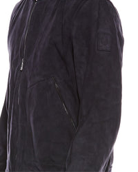 Belstaff Continental Suede Bomber Jacket