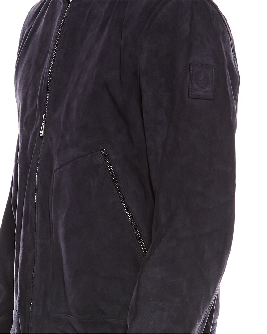 Belstaff Continental Suede Bomber Jacket