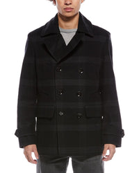 Belstaff Milford Wool-Blend Peacoat