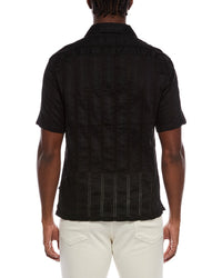 Civil Society Emilio Relaxed Basket Weave Shirt