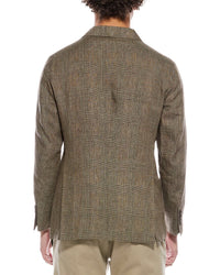 Todd Snyder Plaid Linen Sutton Jacket