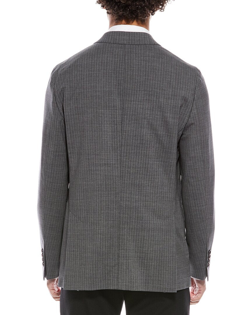 Todd Snyder Pinstripe Wool-Blend Sutton Jacket