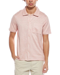 Todd Snyder Linen-Blend Mesh Polo Shirt