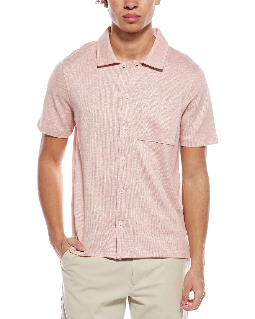 Todd Snyder Linen-Blend Mesh Polo Shirt