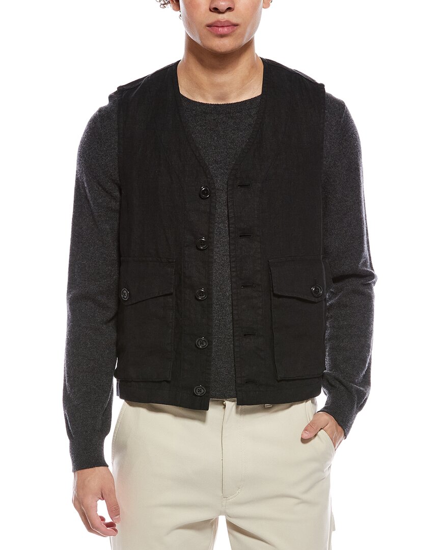 Todd Snyder Linen Utility Vest