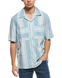 Todd Snyder Linen-Blend Carpenter Shirt