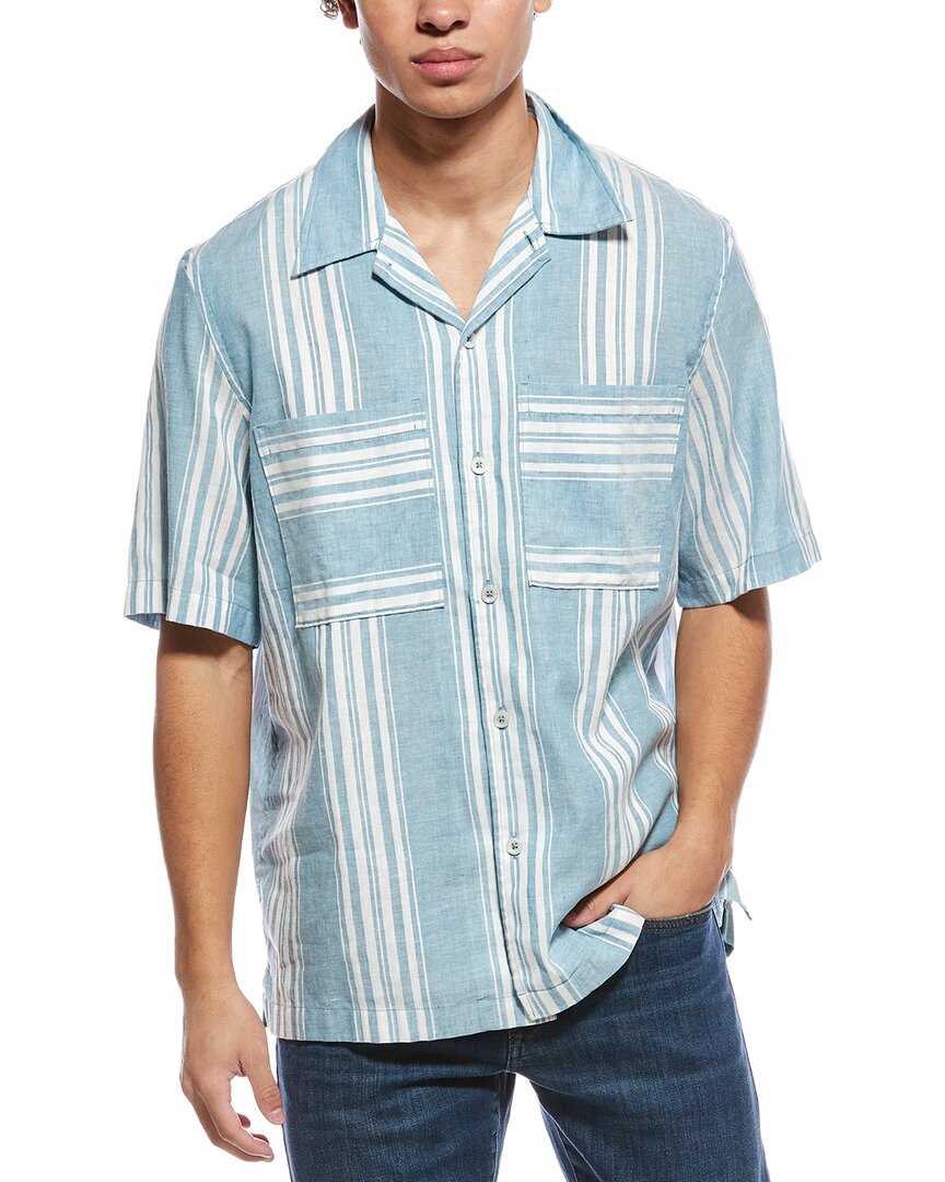 Todd Snyder Linen-Blend Carpenter Shirt