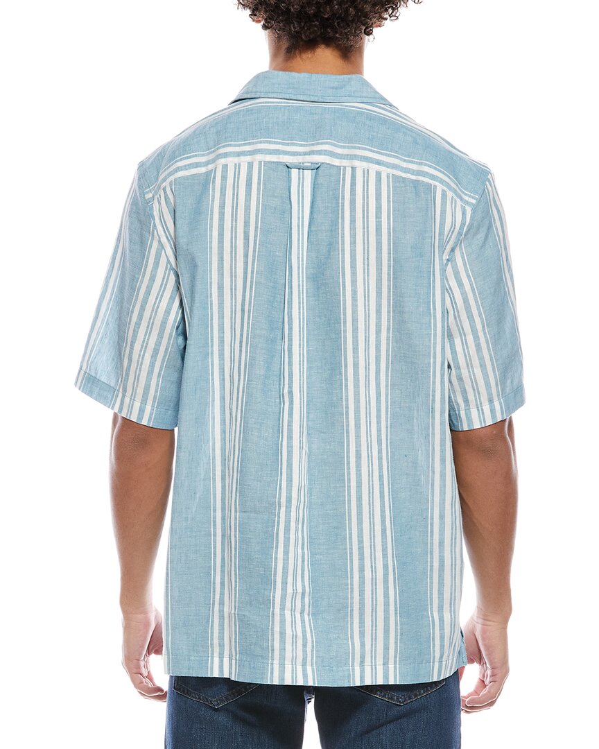Todd Snyder Linen-Blend Carpenter Shirt