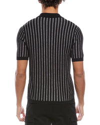 Todd Snyder Vertical Stripe Bungalow Polo Shirt