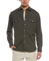 Todd Snyder Hamilton + Twill Dress Western Shirt