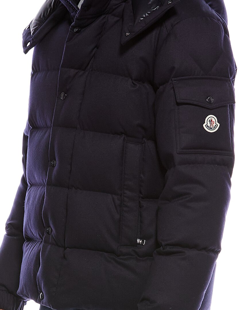 MONCLERウールコート ネイビーブルー Moncler + JIL SANDER Barrelene コート : Moncler +