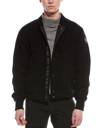 Canada Goose Canada Goose Hudson Wool-Blend Fleece Bomber Jacket