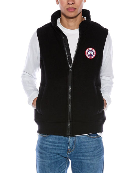 【美品】rosymonster lace pocket gilet Canada Goose Mersey Fleece Wool-Blend Vest – Bluefly