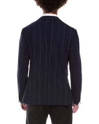 Eleventy Single Breasted Wool-Blend Jacket