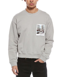 Helmut Lang Postcard Crewneck Sweatshirt