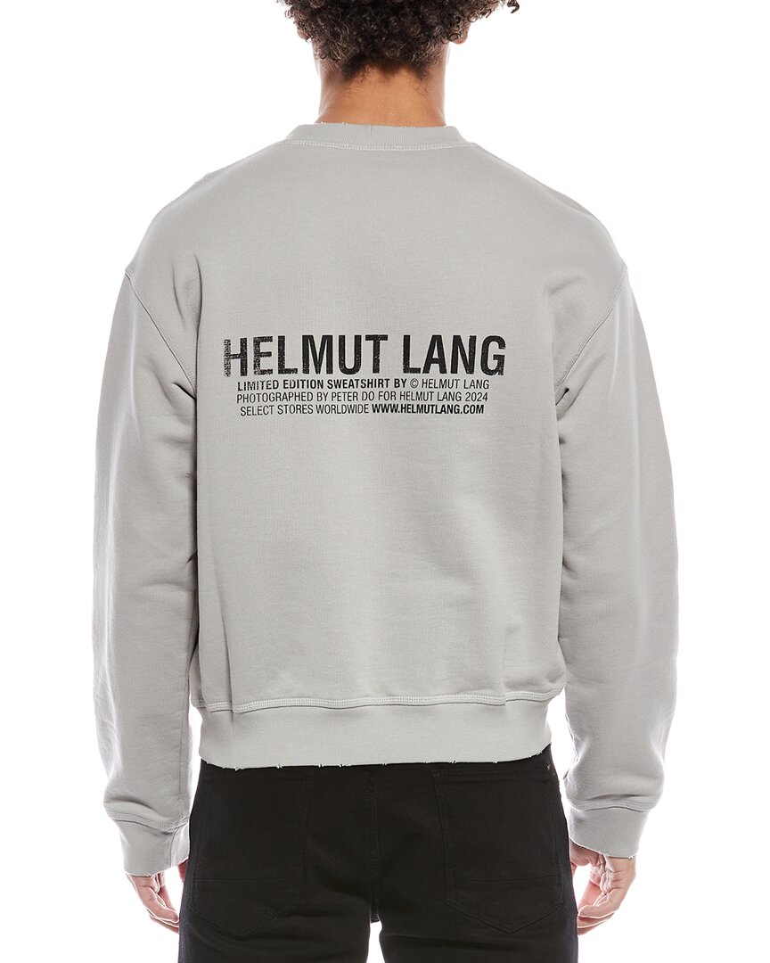 Helmut Lang Postcard Crewneck Sweatshirt