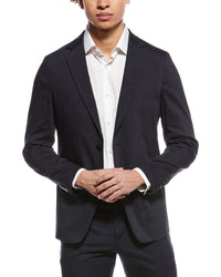Theory Clinton Linen-Blend Blazer