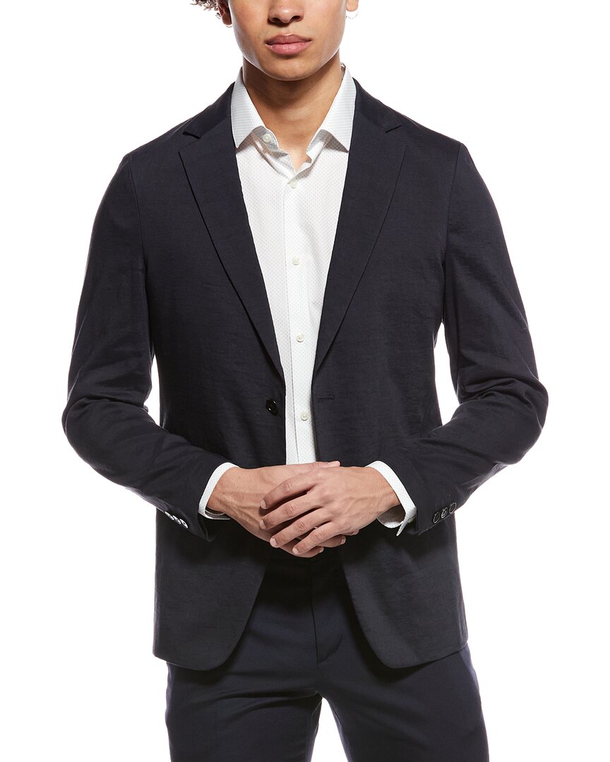 Theory Clinton Linen-Blend Blazer