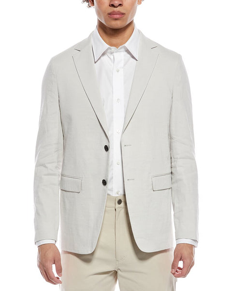 Theory Clinton Linen-Blend Blazer – Bluefly