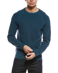 Theory Revel Cashmere-Blend Crewneck Sweater