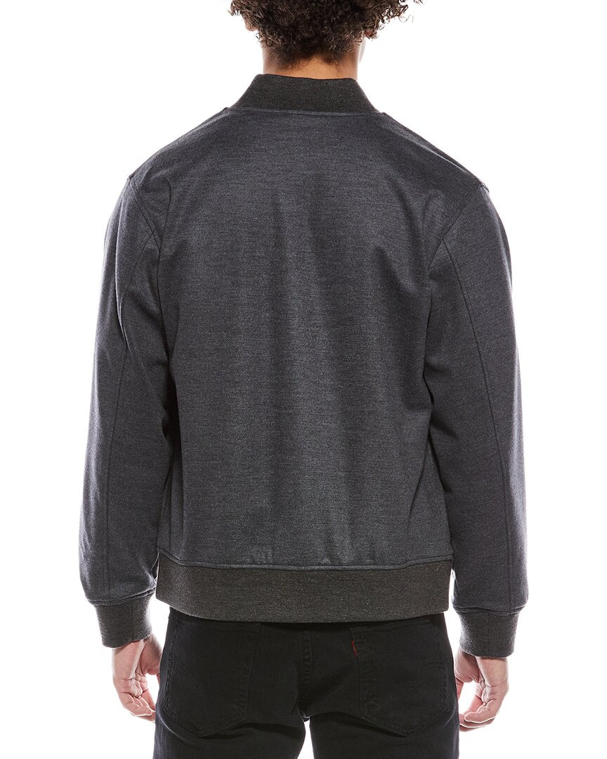 Theory Clean Wool-Blend Bomber Jacket