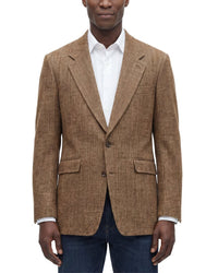 TODD SNYDER Todd Snyder Donegal Wythe Linen & Silk-Blend Coat