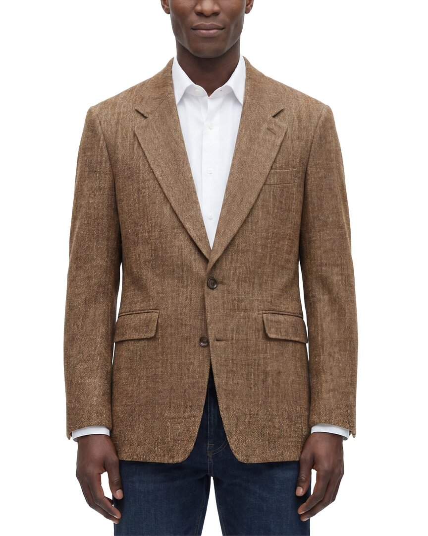 TODD SNYDER Todd Snyder Donegal Wythe Linen & Silk-Blend Coat