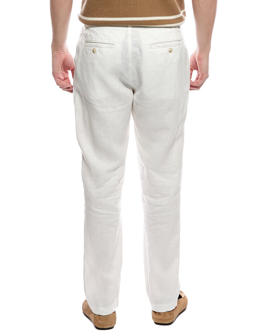 Onia Linen Tapered Pleated Trouser