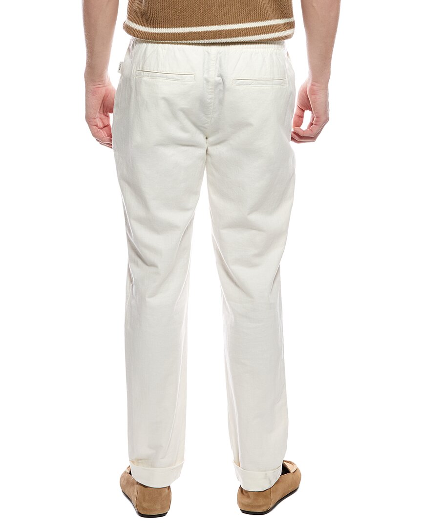 Onia Linen-Blend Stretch Cuff Pant