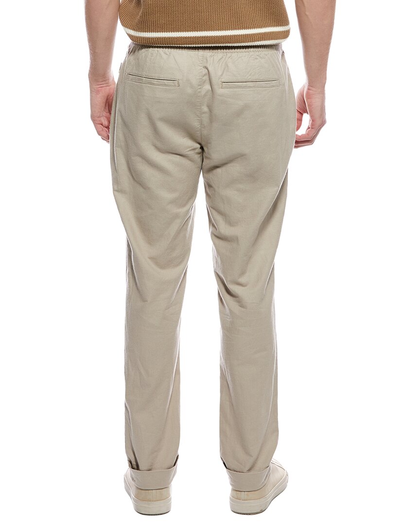 Onia Linen-Blend Stretch Cuff Pant