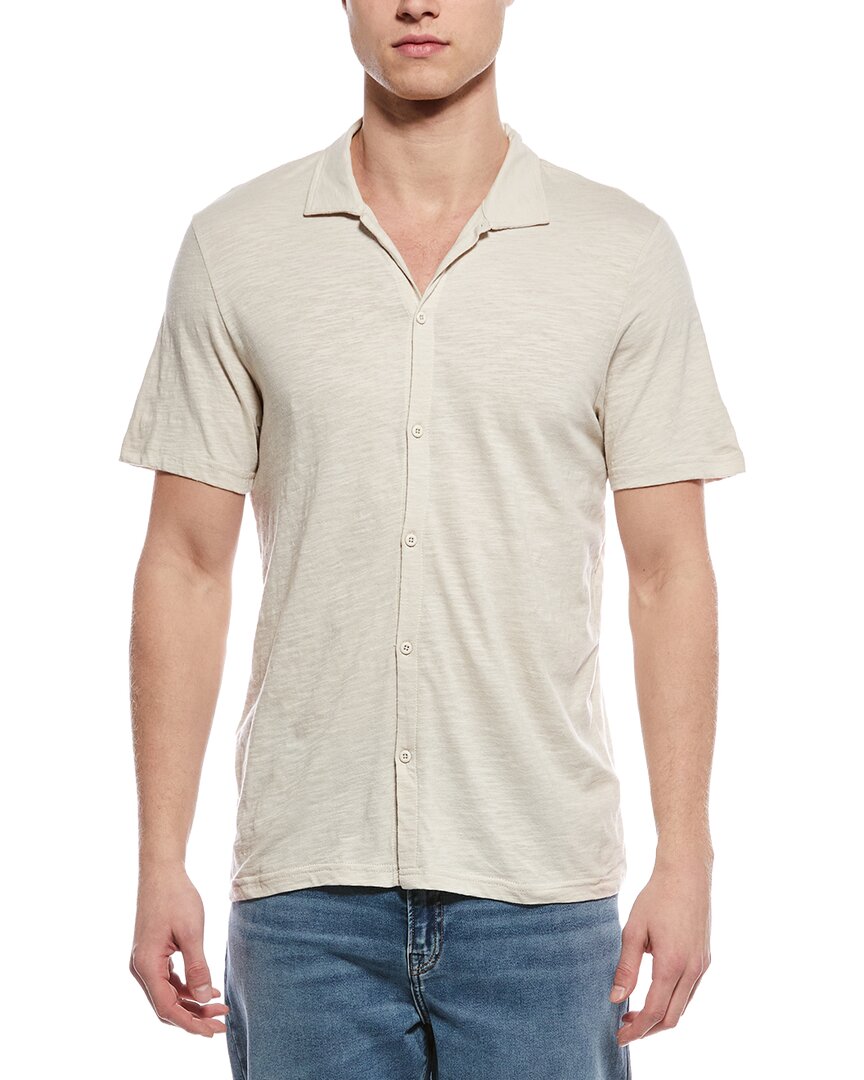 Onia Slub Button-Up Shirt