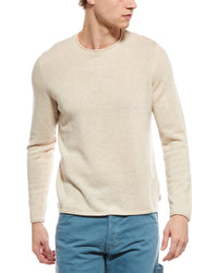 Onia Linen & Cashmere-Blend Roll Neck Sweater