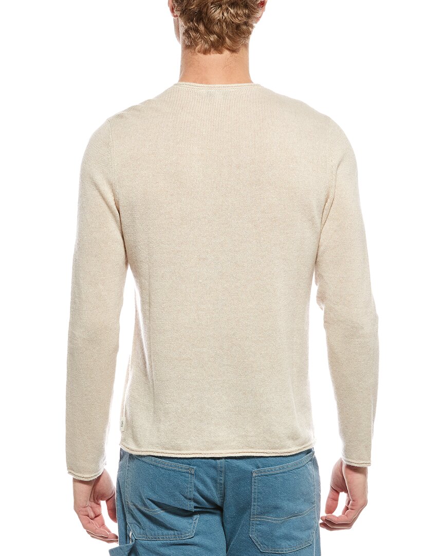 Onia Linen & Cashmere-Blend Roll Neck Sweater