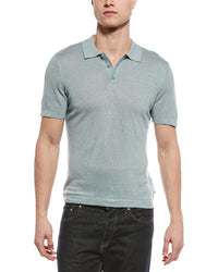 Onia Linen Polo Sweater