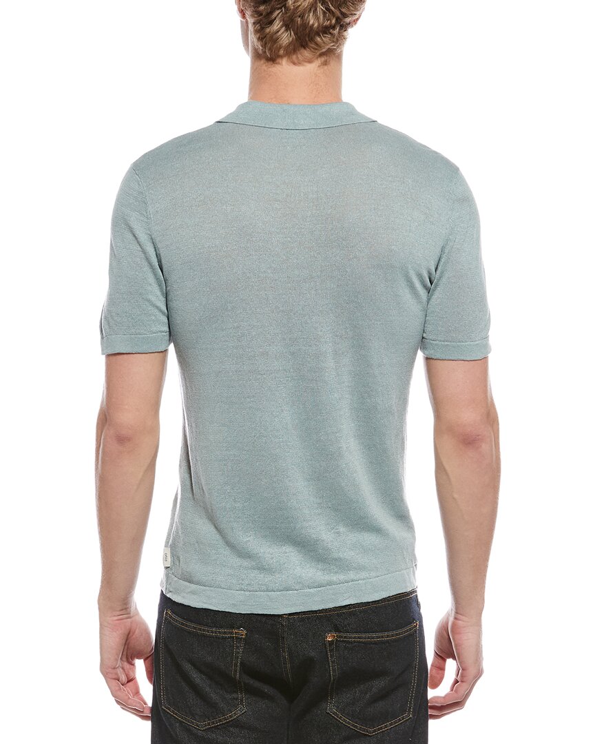 Onia Linen Polo Sweater