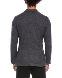 Reiss Reiss Wool-Blend Puppytooth Blazer
