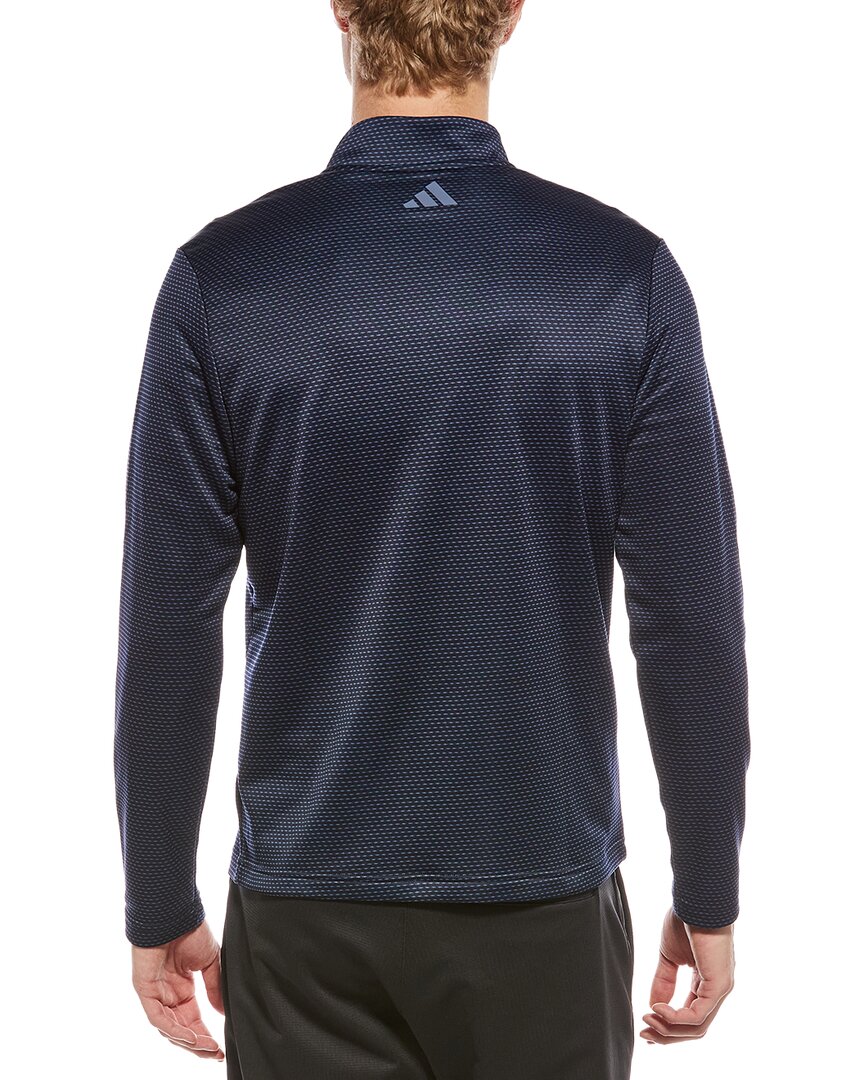 Adidas Performance Print 1/4 Zip Pullover