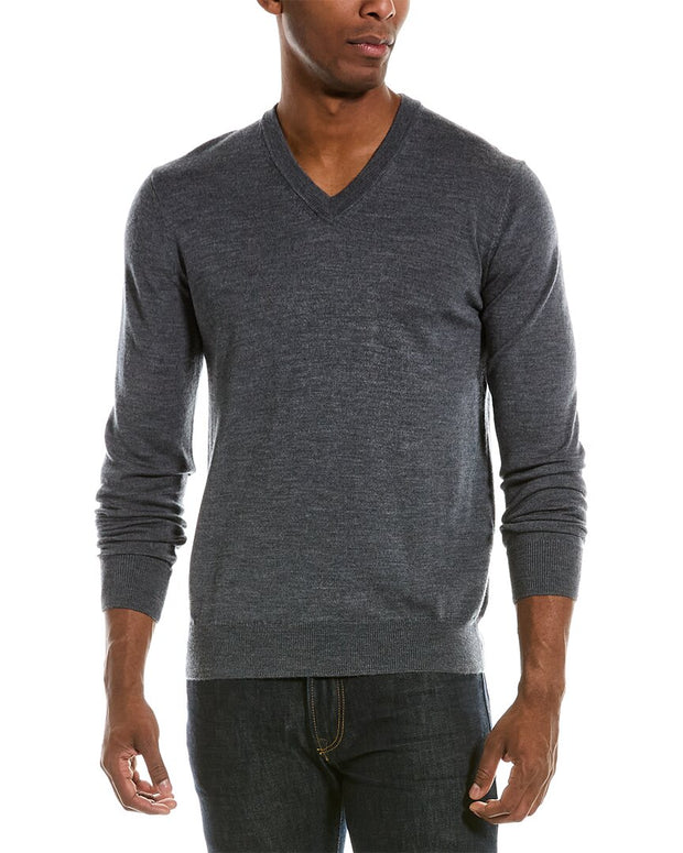 Quincy Wool V-Neck Sweater